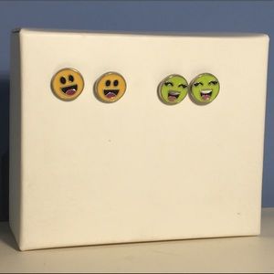 Emoji earrings
